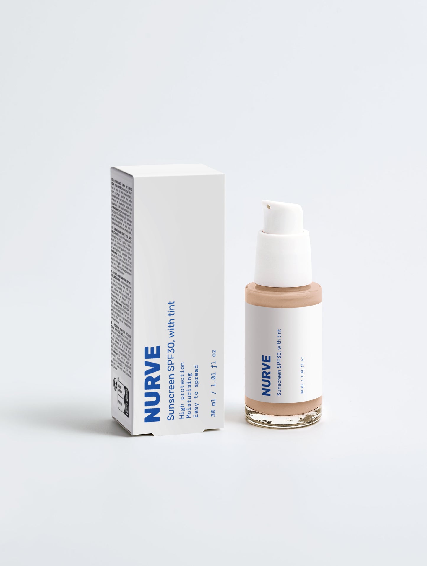 Sunscreen SPF30, with tint